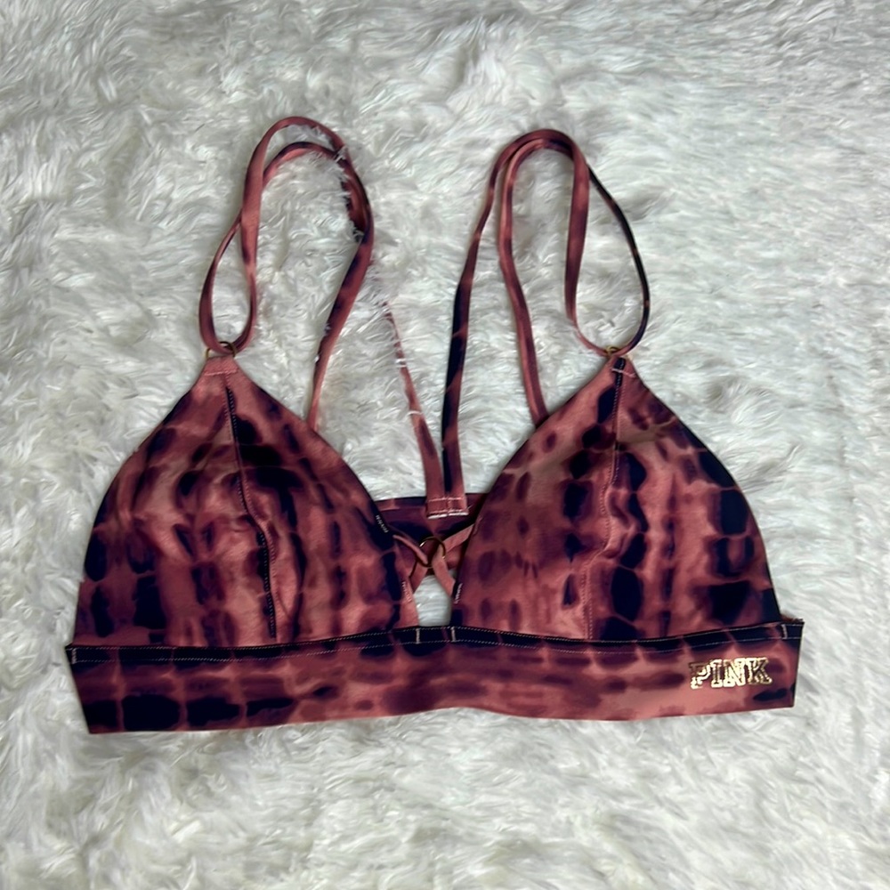 PINK bonded Swim Top